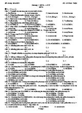 Đề cương ôn thi học kì I môn Hóa học Lớp 12 - Lê Minh Thiện
